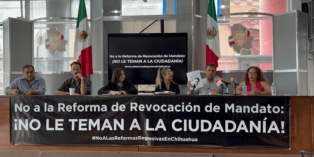 Buscan referéndum contra reformas a Ley de Participación Ciudadana
