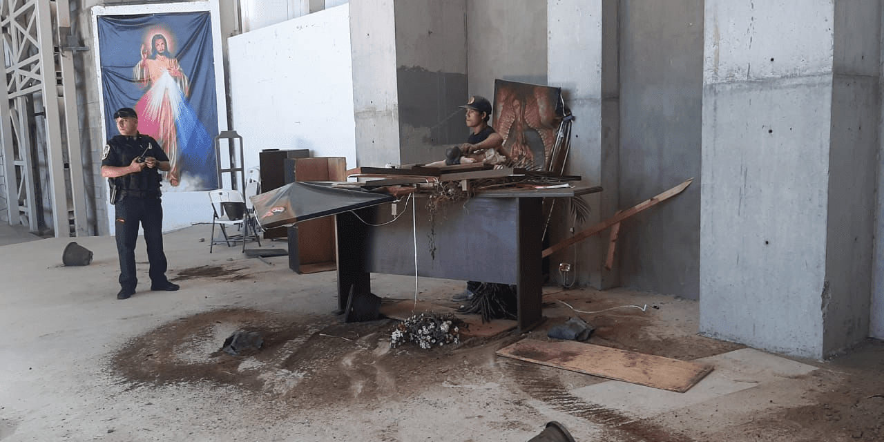 Vandalizan Santuario del Padre Maldonado