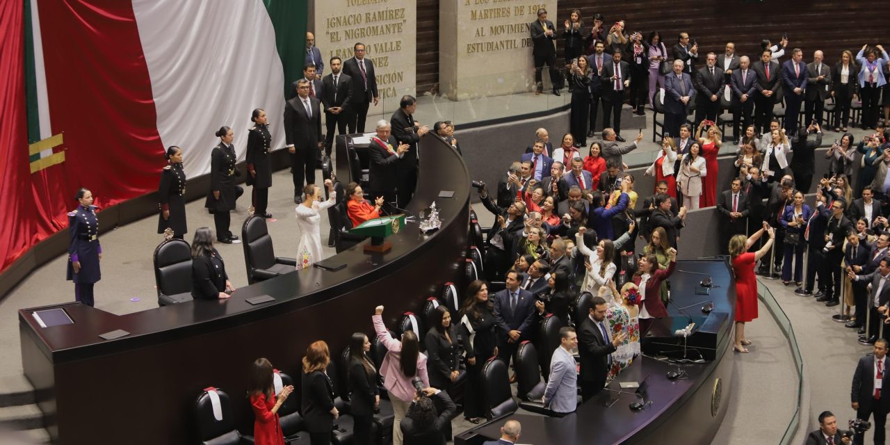 Asume Claudia Sheinbaum como primera Presidenta de México