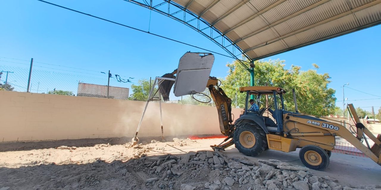 Construye Obras Públicas los proyectos del Presupuesto Participativo 2024 en el Valle de Juárez