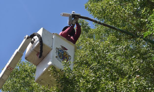 Encienden 222 luminarias led en las instalaciones de la Guarnición Militar