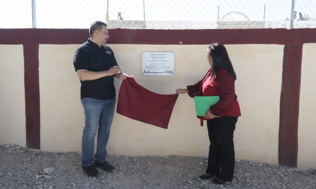 Entregan obras de rehabilitación en la Escuela Primaria Federal Horizontes