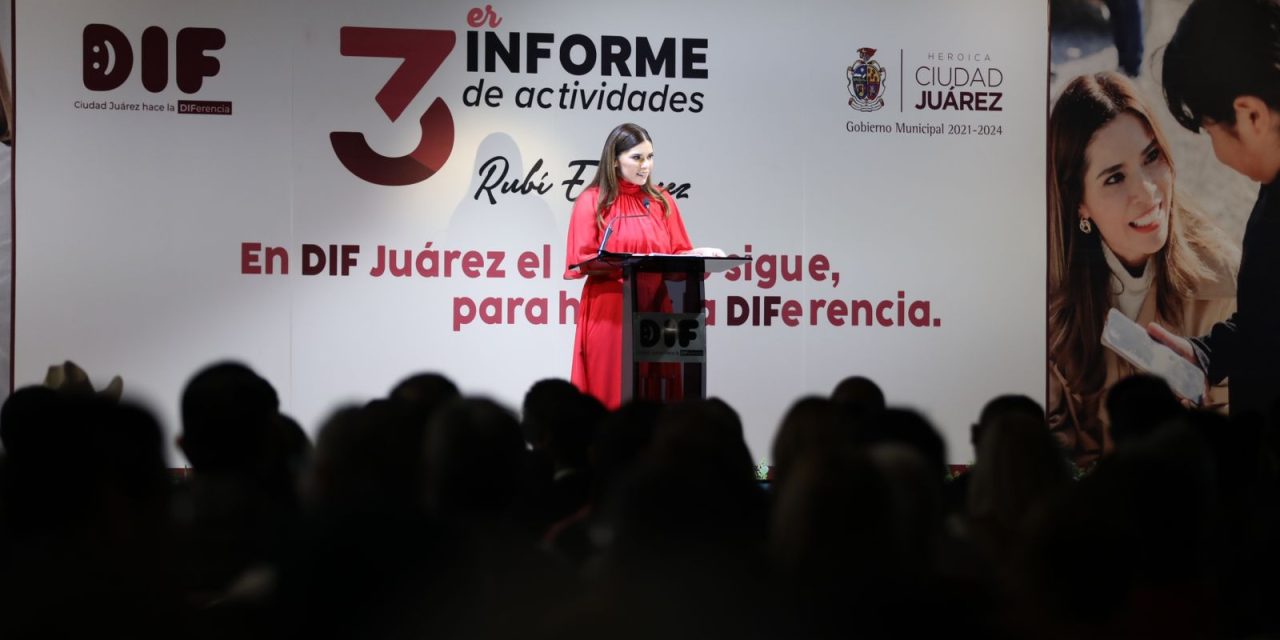 Presenta Rubí Enríquez Tercer Informe de actividades
