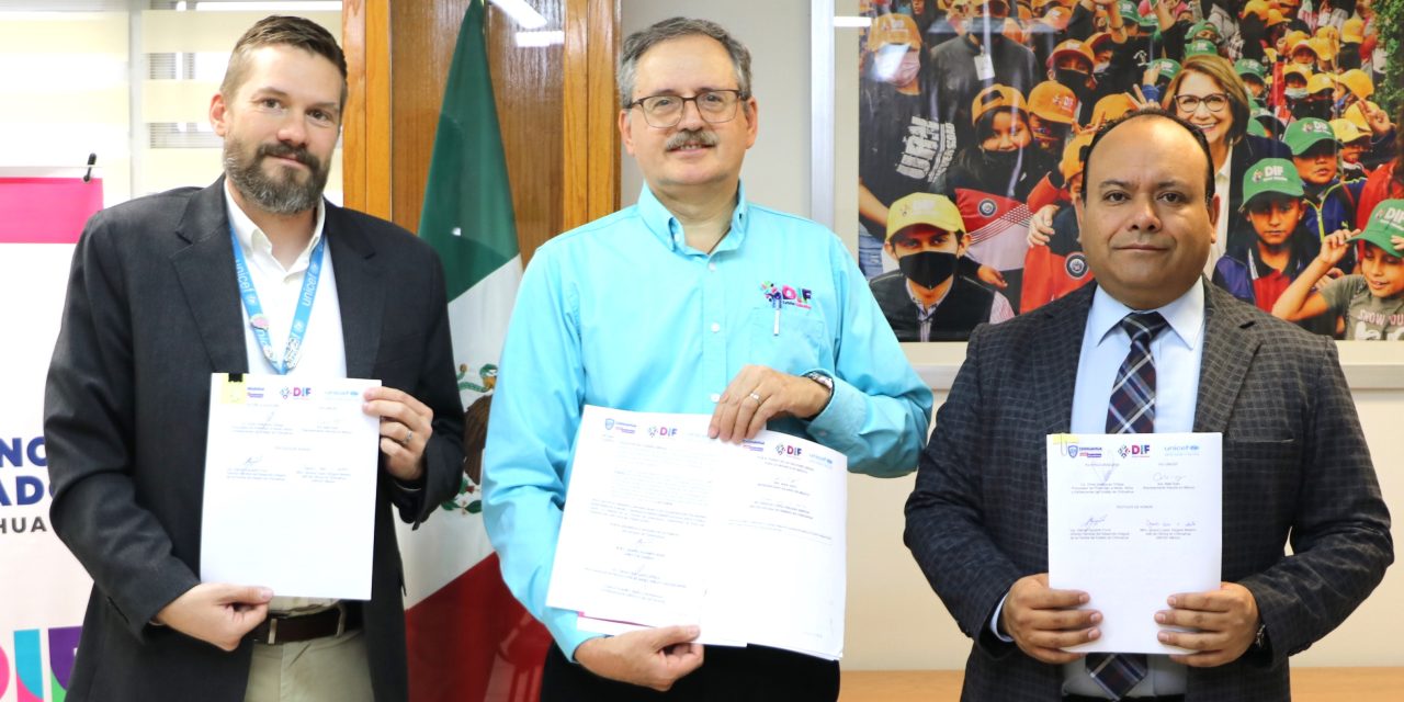 Fortalecen DIF Estatal y Unicef atención a niñas, niños y adolescentes tutelados y migrantes no acompañados