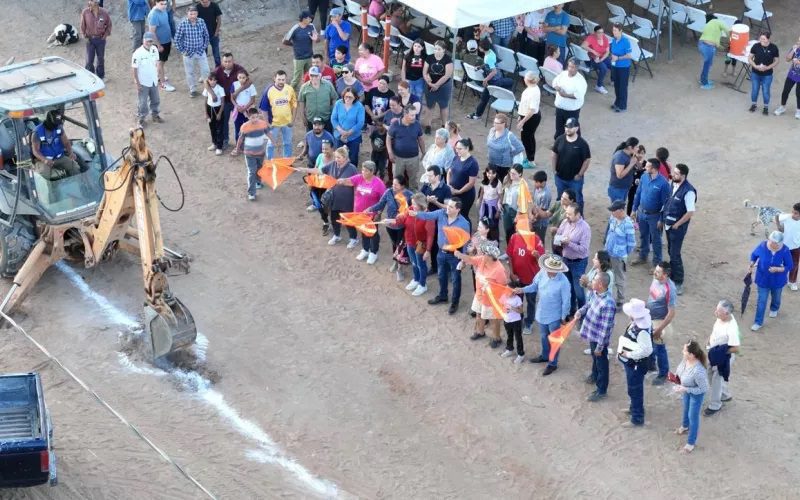 Se beneficiarán 231 familias con la instalación de drenaje al sur de la ciudad