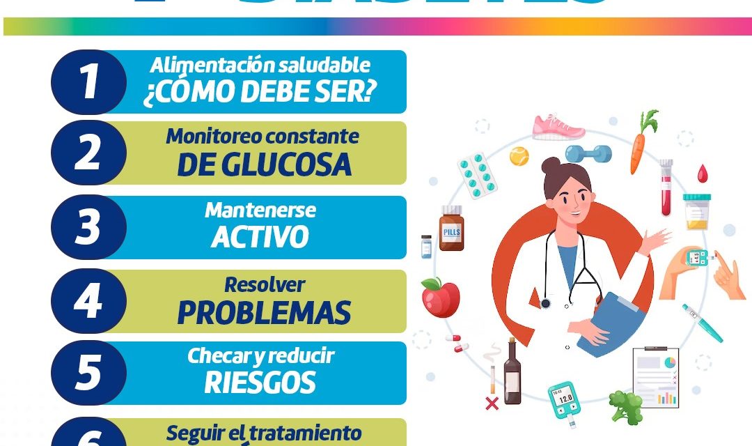 Checa los cuidados para las personas con diabetes