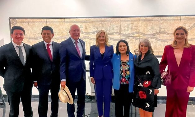 Presume Maru Campos a Chihuahua ante Jill Biden, primera dama de E.U.