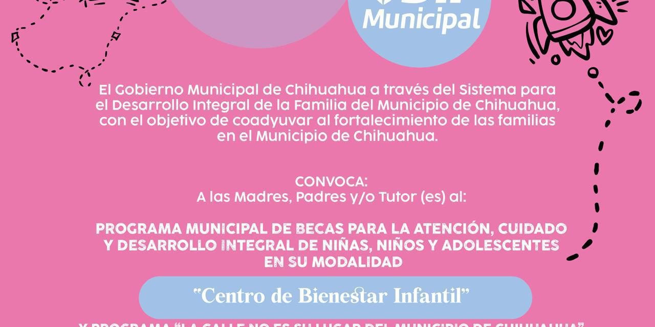 Lanzan convocatoria de becas para Estancias Infantiles y Centros de Bienestar Infantil