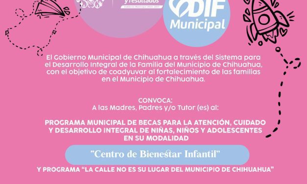 Lanzan convocatoria de becas para Estancias Infantiles y Centros de Bienestar Infantil