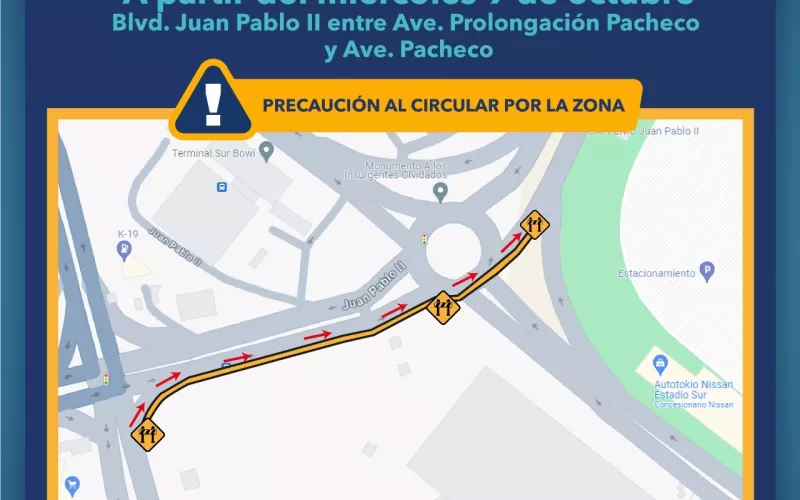 Inicia segunda etapa de reubicación de red de drenaje al sur de la capital
