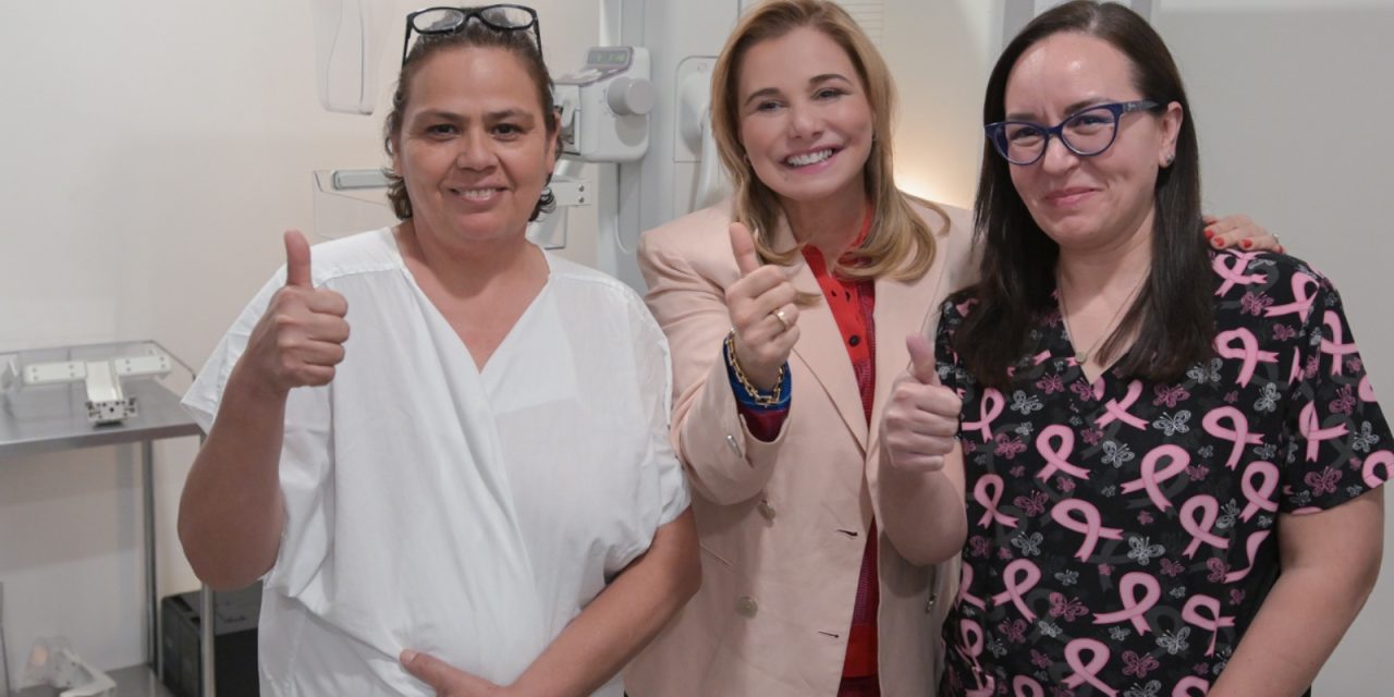 Invita Maru Campos a las chihuahuenses a examinarse para la detección oportuna de cáncer de mama