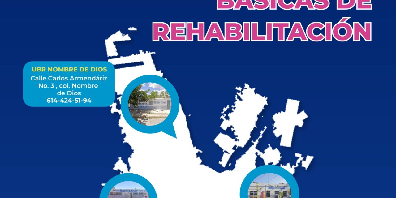 Ofrece IMPAS diversos tipos de terapias en las Unidades Básicas de Rehabilitación
