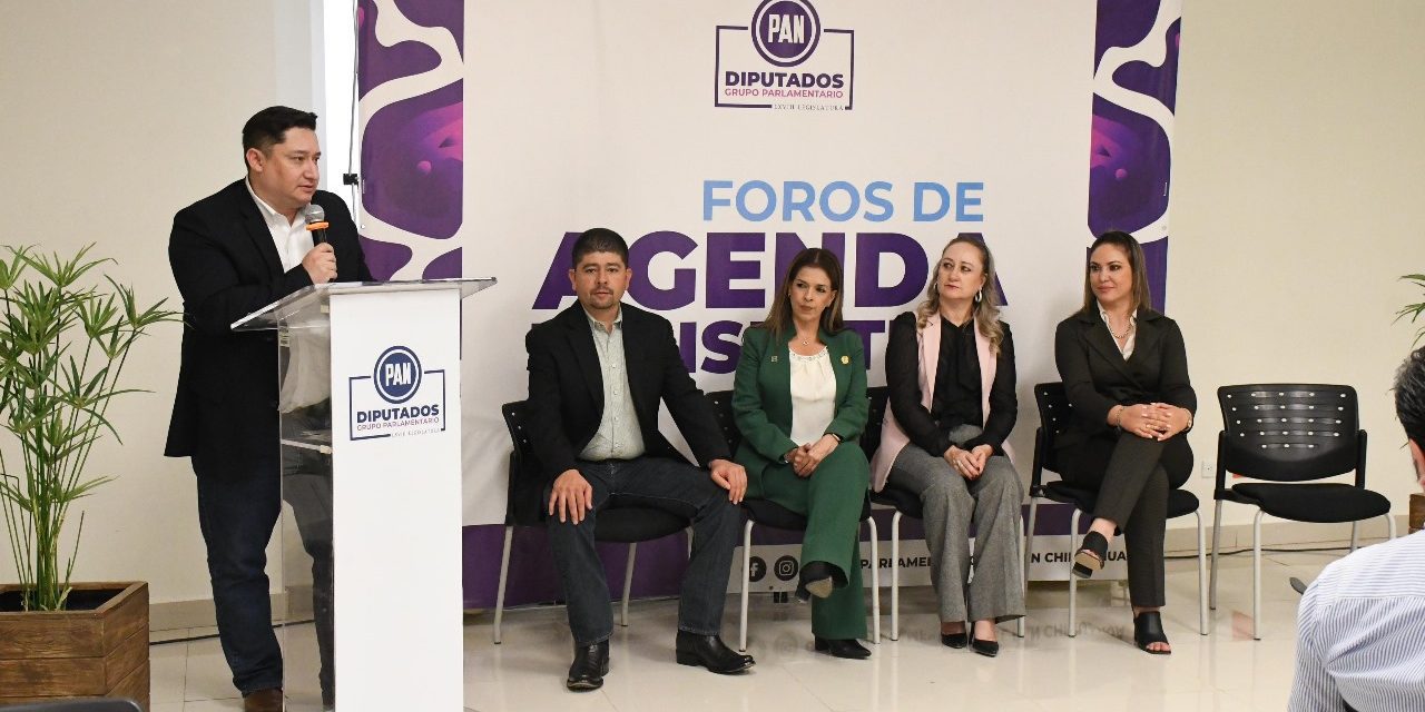 Inician Diputados del PAN foros ciudadanos en Ciudad Juárez para construir agenda legislativa