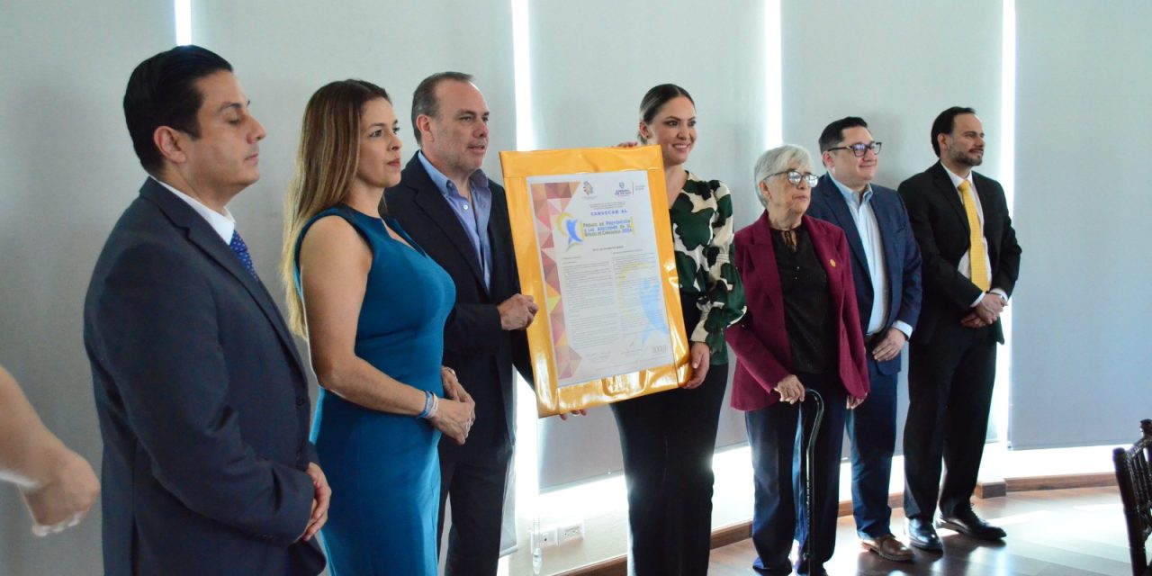 Lanza Congreso la convocatoria al Premio de Prevención a las Adicciones 2024
