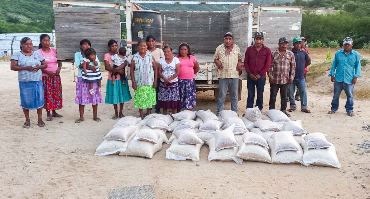 Beneficia Estado con 8 toneladas de alimento a familias agricultoras de Morelos