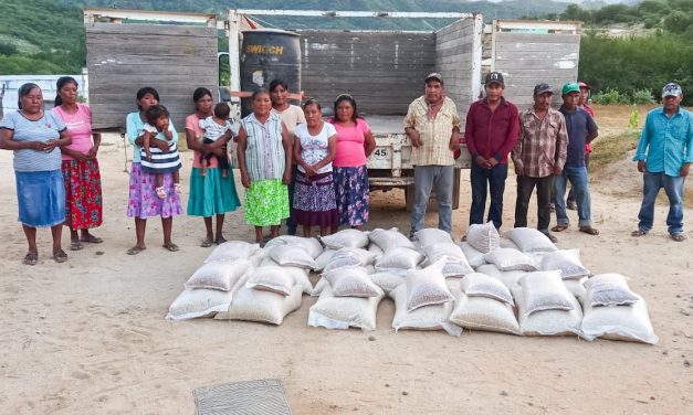 Beneficia Estado con 8 toneladas de alimento a familias agricultoras de Morelos