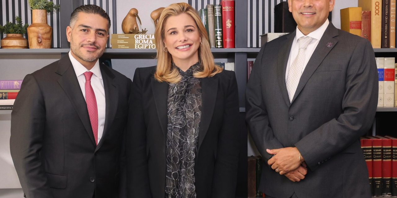 Acuerdan Maru Campos y Omar García Harfuch trabajo coordinado para Chihuahua