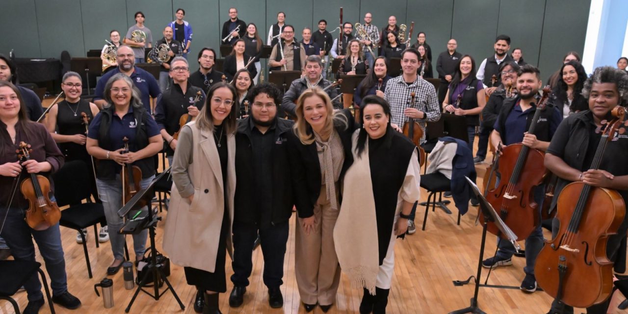 Reconoce Maru Campos legado cultural de la OFECh en su trigésimo aniversario