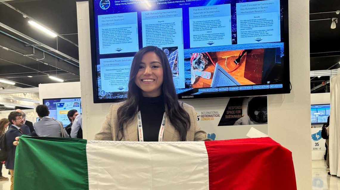 Va Nadia Zenteno por la conquista de la NASA