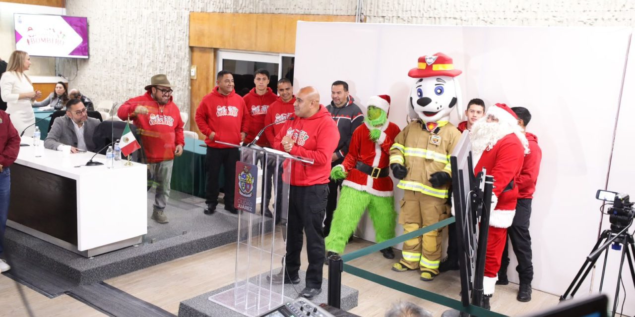 Invitan a participar en la campaña Santa Bombero 2024