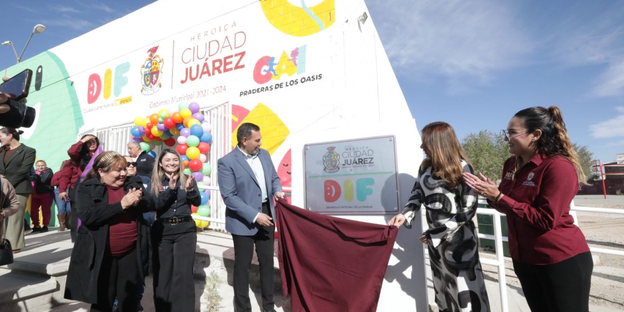 El 2025 será el año del cuidado de las y los niños juarenses: alcalde