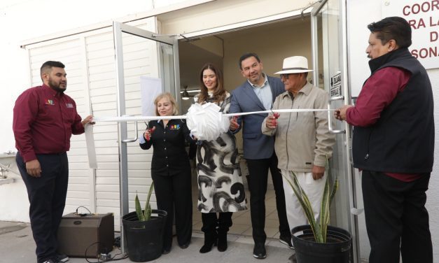 Encabeza Alcalde inauguración de la Coordinación de Personas Mayores del DIF Municipal