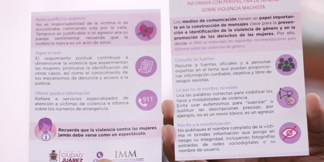 Impulsa IMM comunicación con perspectiva de género