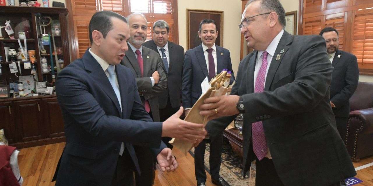 Acuerdan Uach y Uacj fortalecer convenios para impulsar la educación superior
