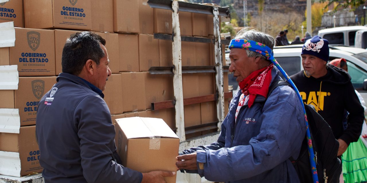 Respalda Gobierno del Estado seguridad alimentaria de 342 familias en Guachochi
