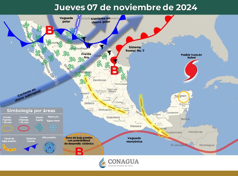 Alerta CEPC por descenso de temperaturas en el estado para próximos días