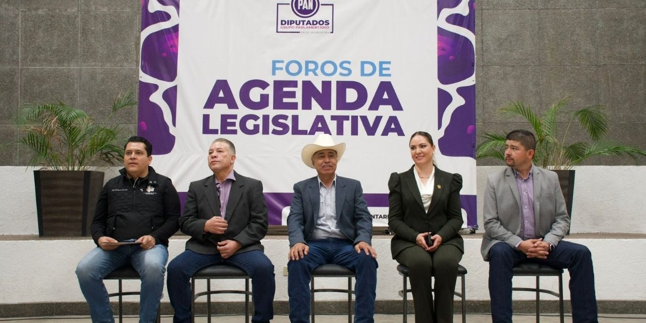 Impulsan Diputados del PAN participación ciudadana en foro de Camargo para construir agenda legislativa