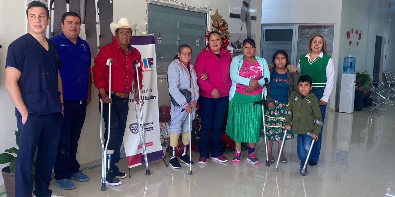 Mejora DIF Estatal calidad de vida de personas con discapacidad en Guachochi y Madera