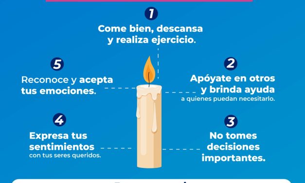 Comparte IMPAS estrategias para sobrellevar la pérdida de un ser querido