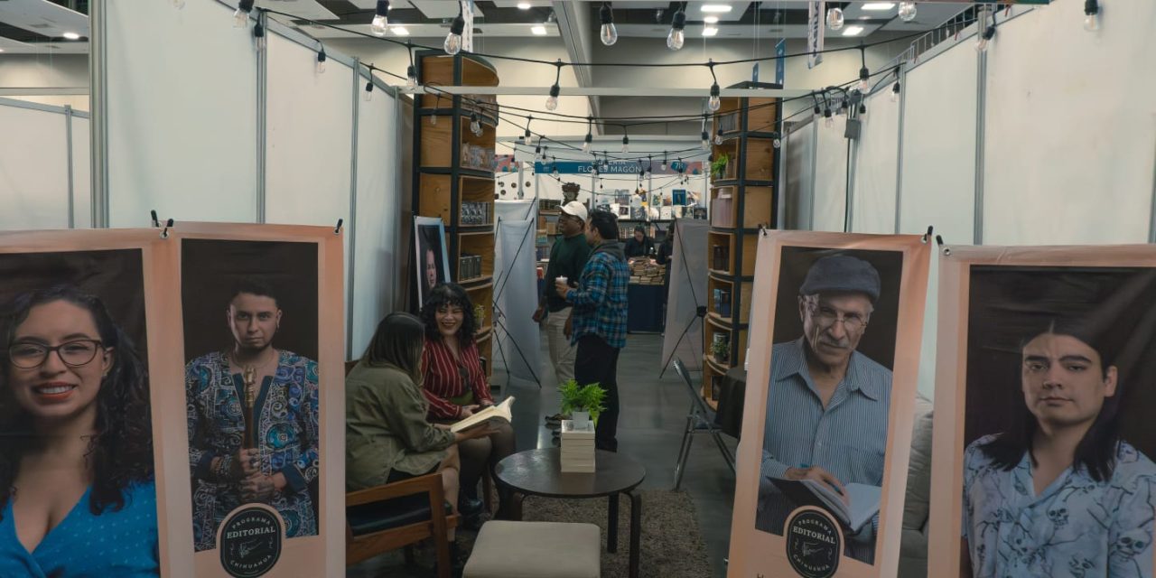 Apoyan a talento chihuahuenses en Feria del Libro 2024