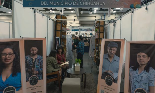 Apoyan a talento chihuahuenses en Feria del Libro 2024