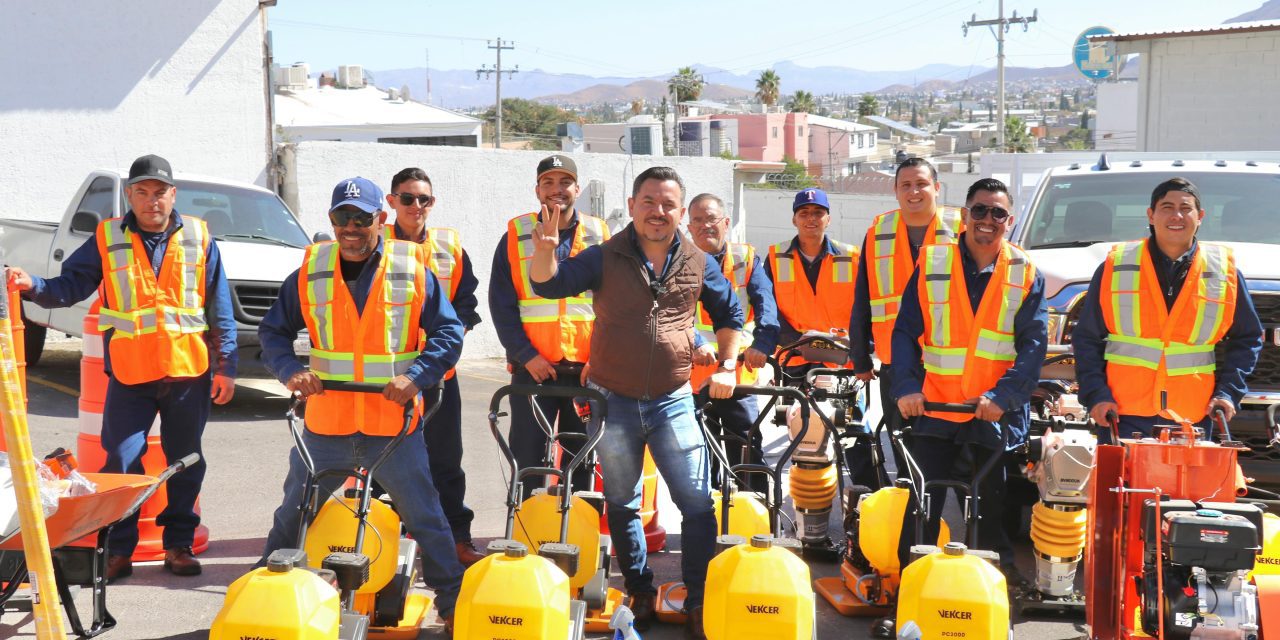 Invierte Gobierno del Estado más de 45.5 MDP en equipo y uniformes para trabajadores de la SCOP