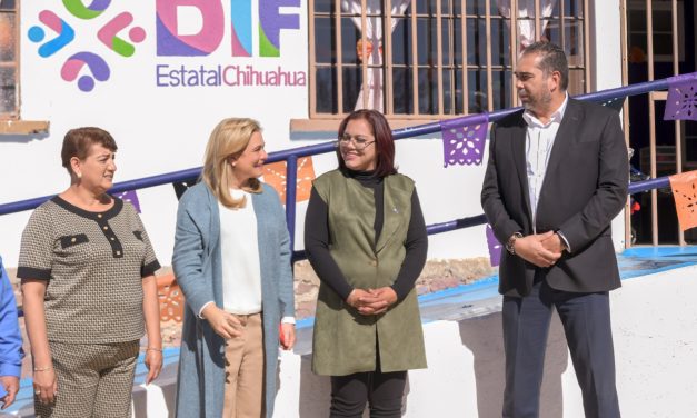 Reinaugura Maru Campos Unidad Básica de Rehabilitación en San Francisco del Oro