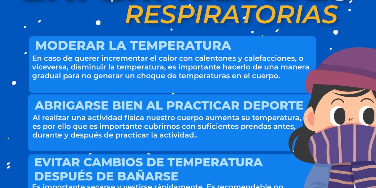 Emiten recomendaciones ante los cambios de temperatura