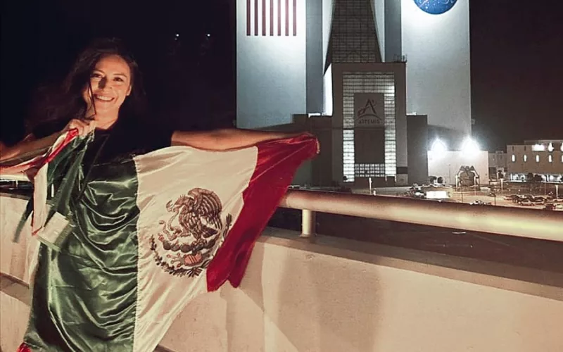 Agradece Nadia Zenteno apoyo de Maru Campos para llevar su proyecto al espacio con NASA y Space X