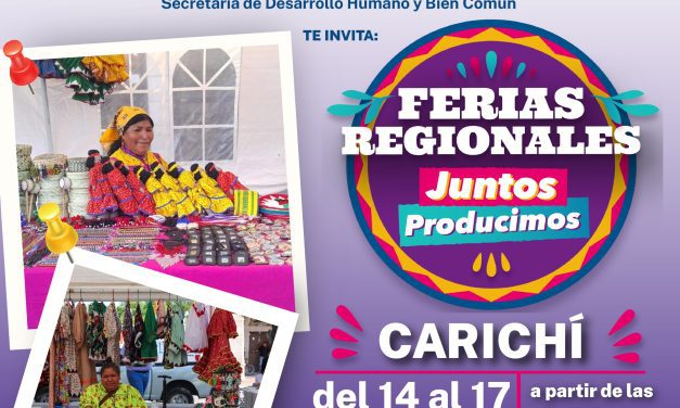 Impulsarán economía de Carichí con la primera edición de la feria “Juntos Producimos”