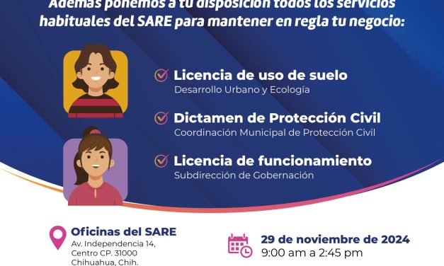 Aprovecha el programa “SAT en el SARE” y tramita las licencias o permisos necesarios para tu negocio
