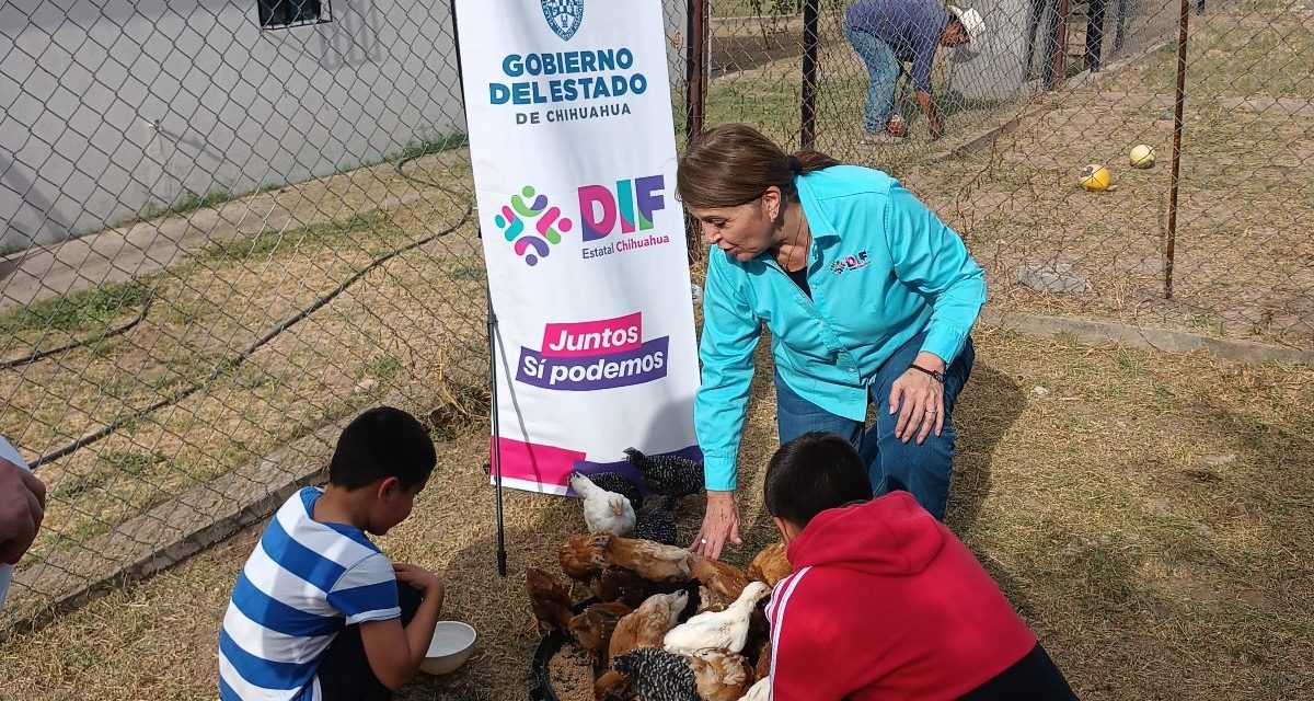 Fortalece DIF Estatal autonomía alimentaria en comunidades indígenas