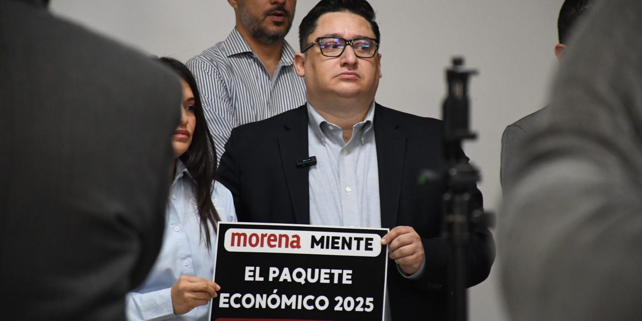 Chihuahua 35 centavos y Chiapas 3 pesos, así de injusto es el Pacto Fiscal: PAN