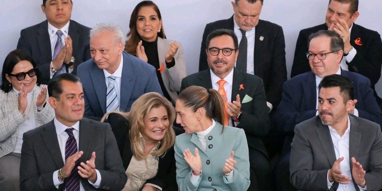 Participa Maru Campos en la Firma del Acuerdo Nacional por el Derecho Humano al Agua y la Sustentabilidad