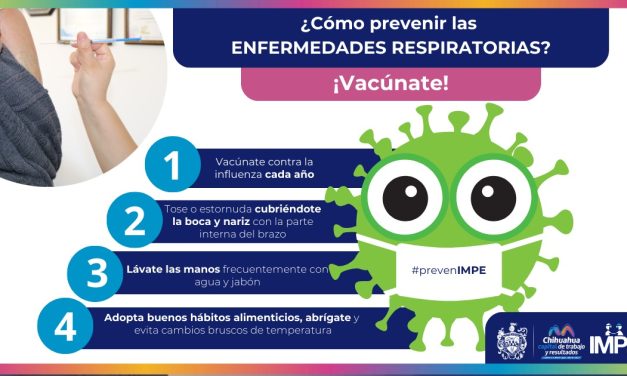 Invitan a vacunarse para prevenir enfermedades respiratorias