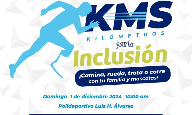 Invita IMPAS a participar en la carrera recreativa “Kilómetros por la Inclusión”