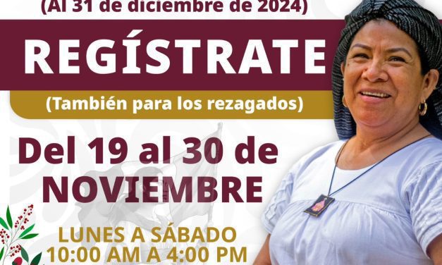 Amplían registro a la Pensión de Adultos Mayores hasta el 31 de diciembre