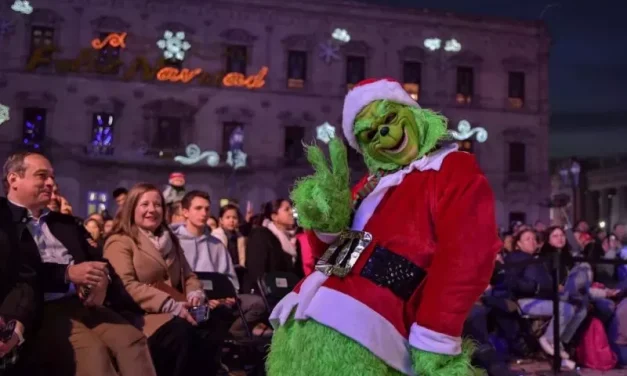 Maru Campos invita al tradicional encendido del árbol navideño