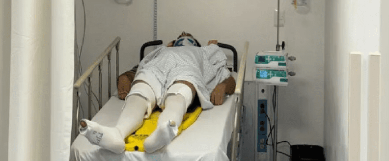 Solicitan ayuda para joven chihuahuense accidentado en Cancún