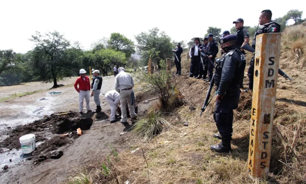 35 tomas clandestinas de combustible diarias